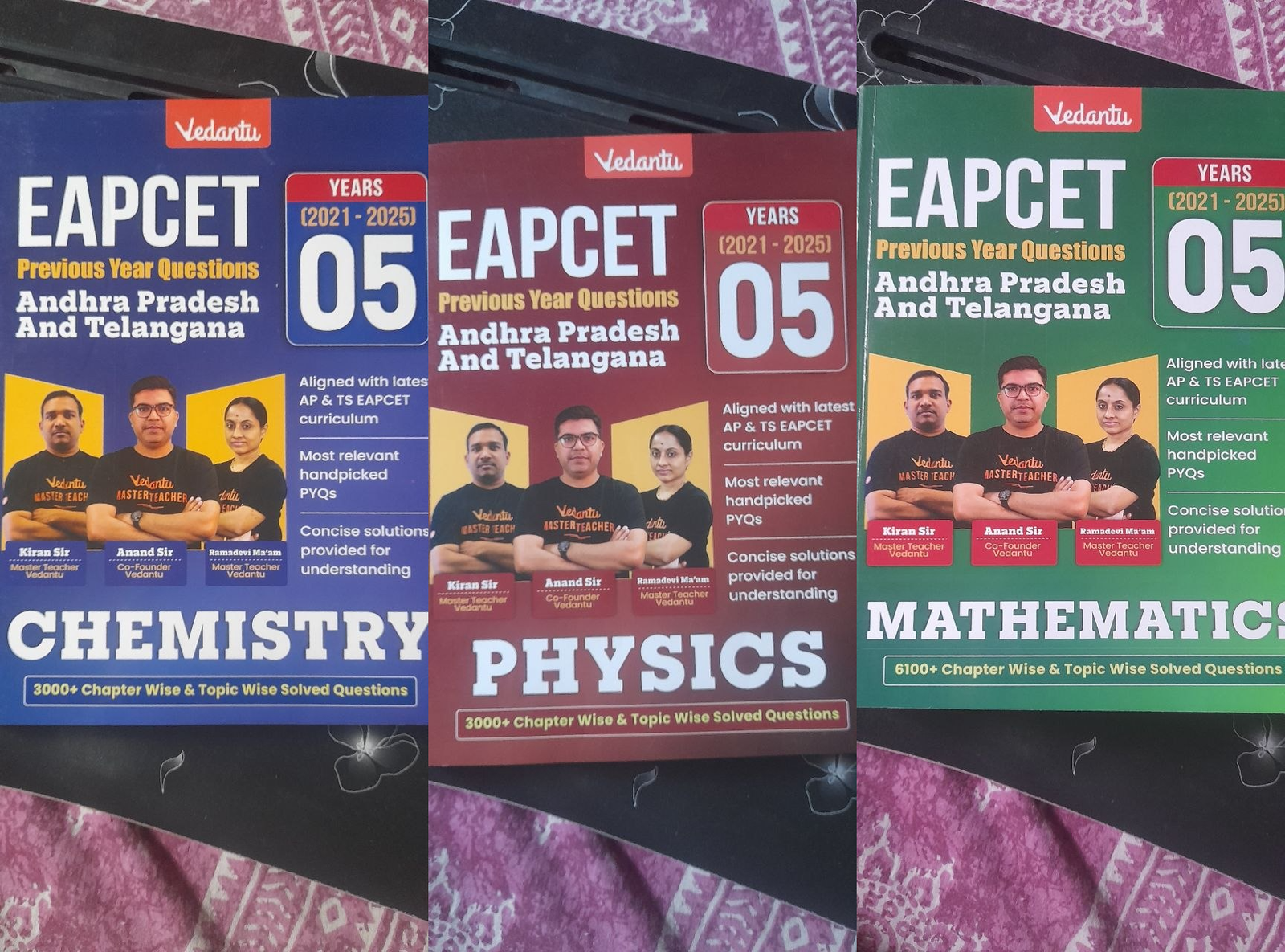 Vedantu TG EAPCET Books with PYQs –Brand new
